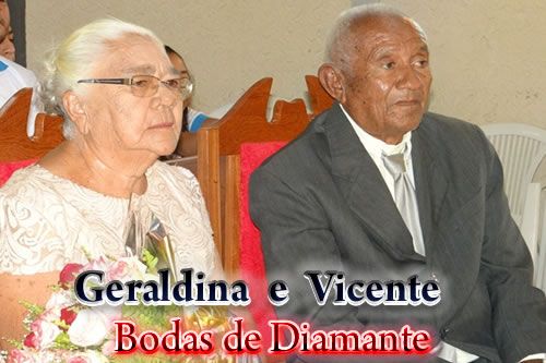 Bodas de Diamante Vicente e Geraldina