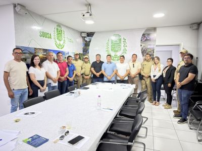 Reunião em Sousa discute construção da nova sede do 14º BPM