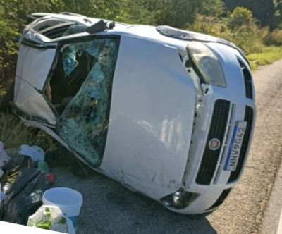Advogado sousense sofre acidente após perder controle e tombar veículo na BR-230, no município de Pombal PB